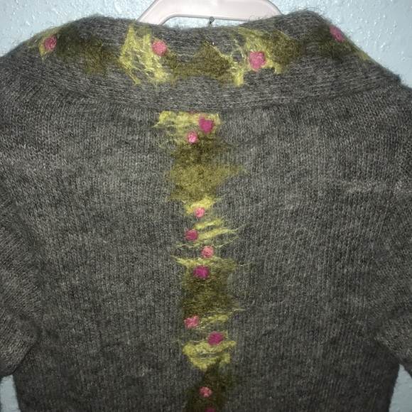 Iceland Wool cardigan coat XS - Picture 4 of 6